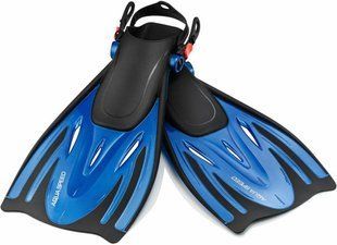 Ласти Aqua Speed WOMBAT 530-11-1 чорний, синій Уні 38-41 529-11 фото