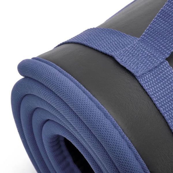 Килимок для тренуваннь Adidas Trainingsmatte чорний, синій Уні 183х61х1 ADMT-12235BL фото