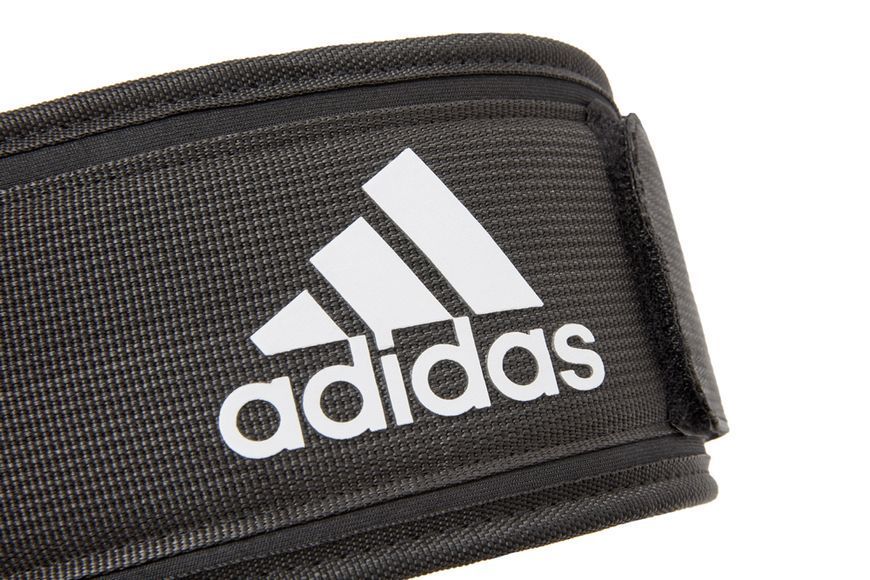 Пояс для важкої атлетики Adidas Essential Weightlifting Belt чорний Уні XS (62-75 см) ADGB-12252 фото