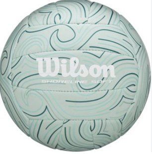 М'яч волейбольний Wilson SHORELINE SOFT GEN GREEN VB Bl OF WV4007401XBOF фото