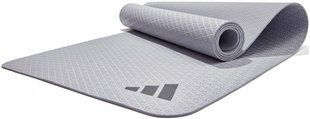Килимок для йоги Adidas Yoga Mat сірий Уні 173 х 61 х 0,4 см ADYG-10001SV фото