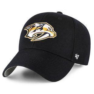 Кепка 47 Brand NASHVILLE PREDATORS чорний Уні OSFA H-MVP30WBV-BKD фото