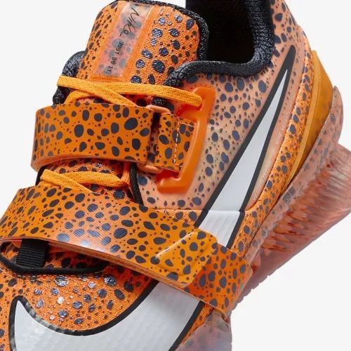 Штангетки, кроссовки для тяжелой атлетики Nike ROMALEOS 4 SE OLY р40.5 (254.5см) оранжевые (FV3678-900) FV3678-900 фото