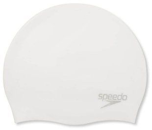 Шапка для плавання Speedo MOULDED SILC CAP AF/AM/AU білий Уні One Size 8-7098417614 фото