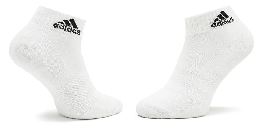 Шкарпетки Adidas C SPW ANK 6P білий, чорний Уні L (43-45) HT3442 фото
