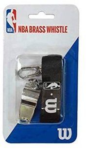 Свисток Wilson NBA BRASS WHISTLE WITH LANYARD WTBA5000NBA фото