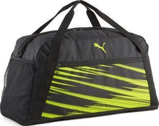 Сумка Puma ATTACANTO Sports Bag M 41L чорний, жовтий Уні 55 х 28 x 27 см 091630-04 фото