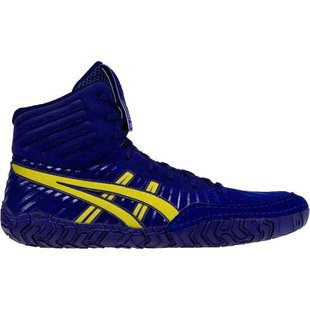 Борцівки ASICS Aggressor 4 р46 (29см) синьо-золоті 1081A001-400 фото