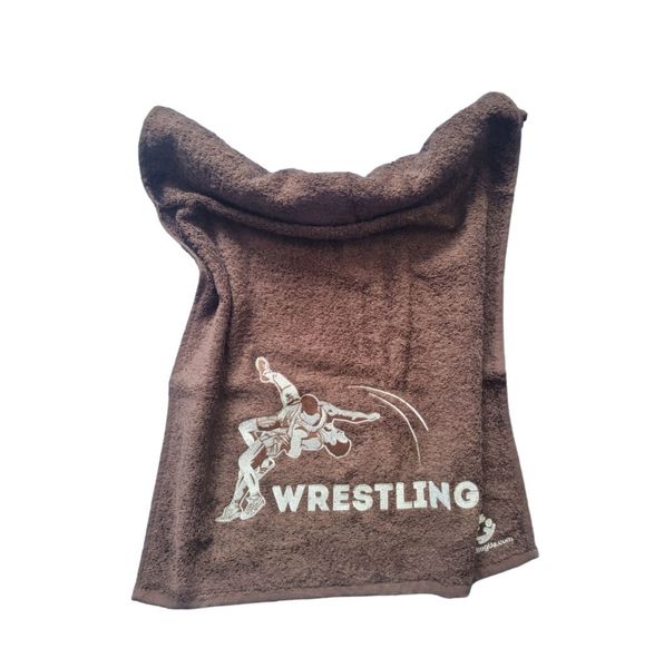 Wrestling towel WRESTLING 70*140см brown (WT-B_002)