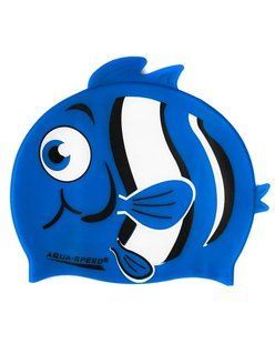 Шапка для плавання Aqua Speed ZOO NEMO 5757 синя рибка Діт OSFM 115-10-nemo фото