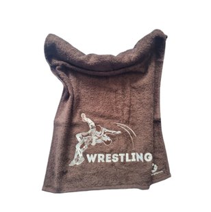 Wrestling towel WRESTLING 50*90см brown (WT-B_002)