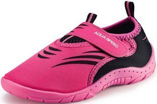 Аквашузи Aqua Speed AQUA SHOE MODEL 27F 9371 рожевий, чорний Уні 29 642-27F фото