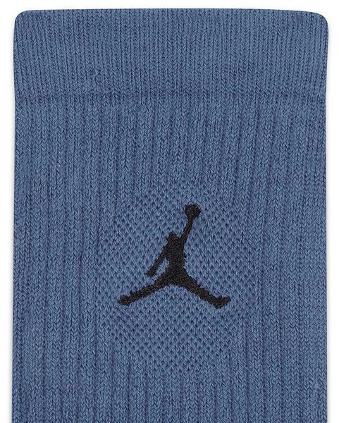 Шкарпетки Nike U J ED CUSH POLY CREW 3PR 144 синій, темно-синій, блакитний Уні 38-42 DX9632-907 фото
