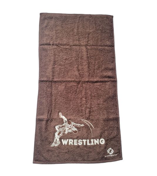 Wrestling towel WRESTLING 50*90см brown (WT-B_002)