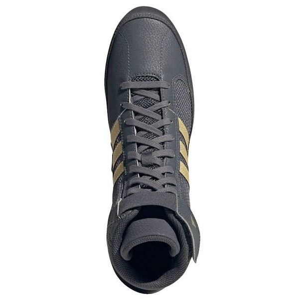 Adidas HVC 2 wrestling shoes black/Metallic Gold (HP6869), 46