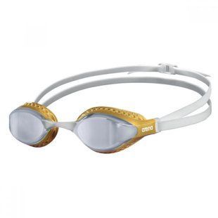 Окуляри для плавання Arena AIR-SPEED MIRROR сріблястий, золотий Уні OSFM 003151-106 фото