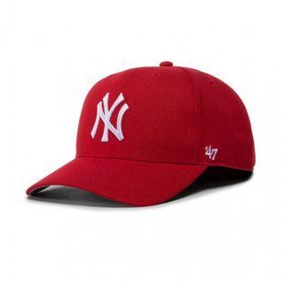 Кепка 47 Brand DP NY YANKEES червоний, сірий Уні OSFA B-CLZOE17WBP-RD фото