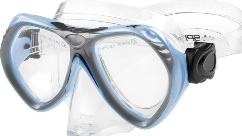 Набір маска і трубка Aqua Speed AURA + EVO 9945 блакитний Діт One Size 605-02 фото