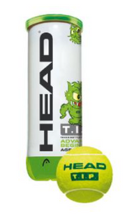 М'ячі для тенісу Head TIP Green 3B банка 578133 фото