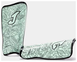 Щитки футбольні Joma SPINILLERAS бірюзовий Уні M (зріст 135-155 см) 401678.112 фото