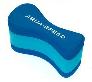 Колобашка для плавання Aqua Speed ​​3 LAYESR PULLBUOY 5641 блакитний, синій Уні 22,8x10,1x12.3см 161 фото