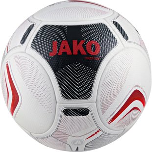 М'яч футбольний Jako Fifa Prestige Qulity Pro білий, чорний, бордовий Уні 5 2344-00 фото