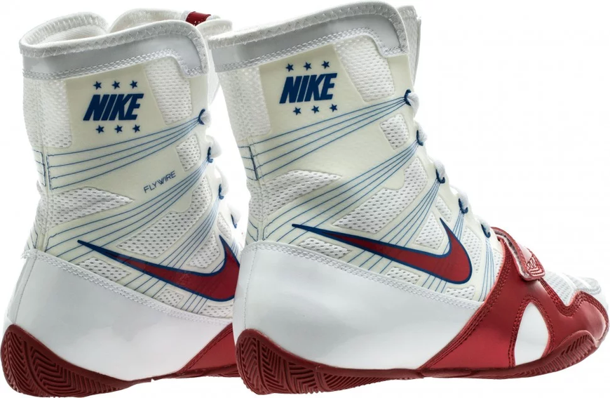 Боксерки Nike Hyperko біло-червоні р.45.5 - 29.5см (477872-164) 477872-164 фото