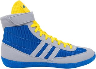 Борцівки, боксерки Adidas Combat Speed 4 р39.5 (24.5см) сірий/синій (IG2027) IG2027 фото