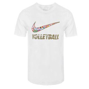 Футболка Nike Dri Fit VOLLEYBALL Training p. XL біла (1724gv) 1724gv фото