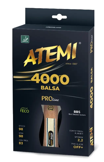 Racket for table tennis ATEMI PRO 4000