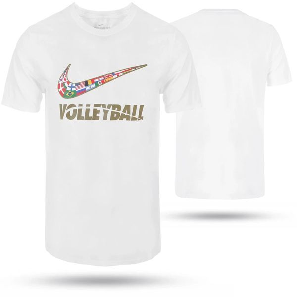 Футболка Nike Dri Fit VOLLEYBALL Training p. XL біла (1724gv) 1724gv фото