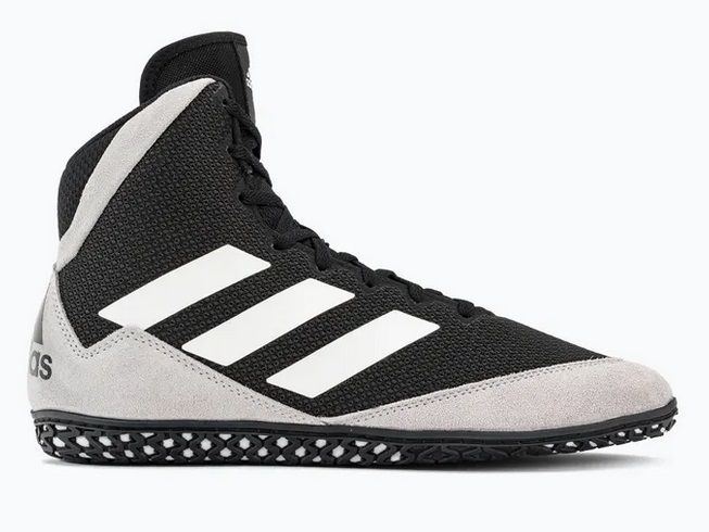 Борцівки, боксерки Adidas Mat Wizard 5 р39.5 (24.5см) чорно-сірі (FZ5381) FZ5381 фото