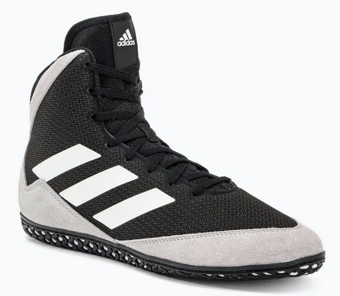 Борцівки, боксерки Adidas Mat Wizard 5 р39.5 (24.5см) чорно-сірі (FZ5381) FZ5381 фото