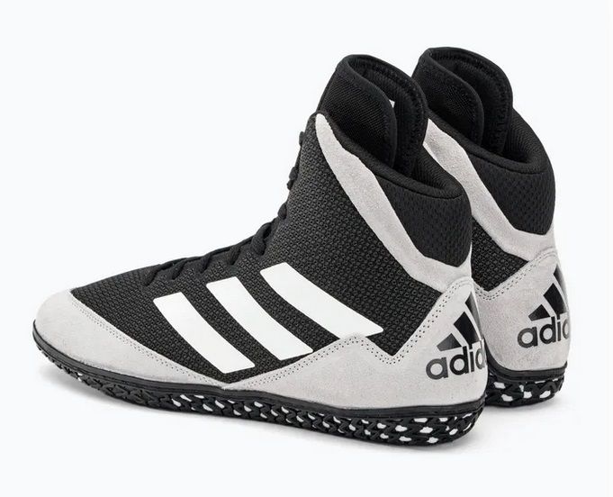 Борцівки, боксерки Adidas Mat Wizard 5 р39.5 (24.5см) чорно-сірі (FZ5381) FZ5381 фото