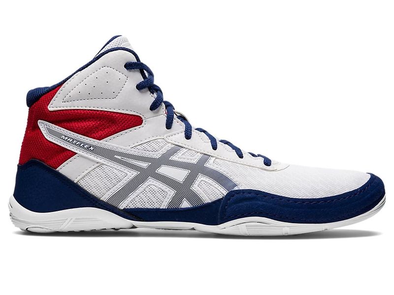 ASICS Matflex 6 GS wrestling/boxing shoe size EUR46/US12/29cm White/Deep Ocean