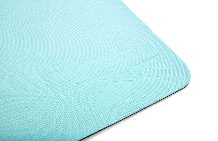 Двосторонній килимок для йоги Reebok Double Sided Yoga Mat синій Уні 176 х 61 х 0,6 см RAYG-11042BL фото