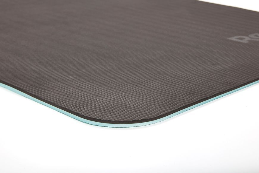 Двосторонній килимок для йоги Reebok Double Sided Yoga Mat синій Уні 176 х 61 х 0,6 см RAYG-11042BL фото