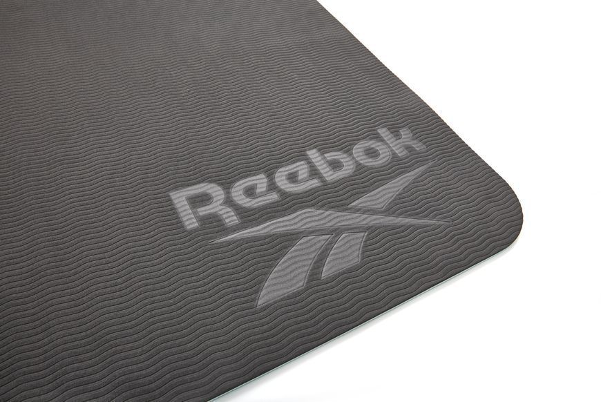 Двосторонній килимок для йоги Reebok Double Sided Yoga Mat синій Уні 176 х 61 х 0,6 см RAYG-11042BL фото