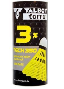 Волани Talbot Tech 350 Shuttle yellow, FAST 3шт. 479111 фото
