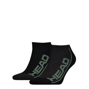 Шкарпетки Head PERFORMANCE SNEAKER 2PPK UNISEX зелений, чорний Уні 35-38 791018001-164 фото