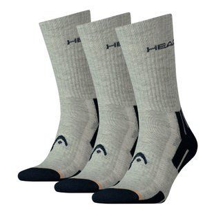 Шкарпетки Head PERFORMANCE CREW 3PPK UNISEX сірий, синій Уні 35-38 741020001-650 фото