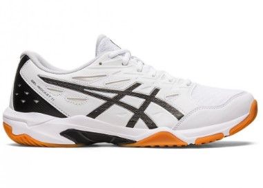 Кроссовки сквош мужские Asics Gel-Rocket 11 white/black (40,5) 7.5 1071A091-101 фото