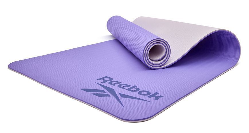 Двосторонній килимок для йоги Reebok Double Sided Yoga Mat фіолетовий Уні 176 х 61 х 0,6 см RAYG-11042PL фото