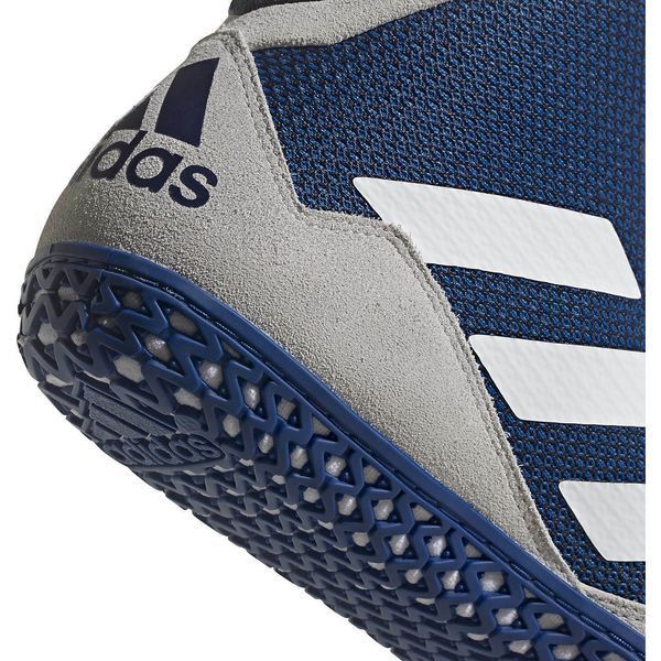 Борцовки, боксерки Adidas Mat Wizard 5 р39.5 (24.5см) сине-серые (FZ5384) FZ5384 фото
