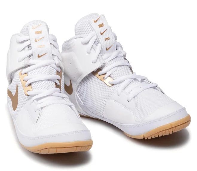 Nike Fury EUR38.5/US6/24cm White/Metallic Gold-Cool Grey A02416-170