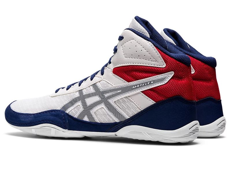 ASICS Matflex 6 wrestling/boxing shoe size EUR43.5/US10.5/UK9.5/27.5cm White/Deep Ocean