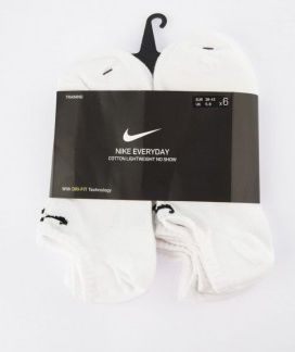 Шкарпетки Nike U NK EVERYDAY LTWT NS 6PR 132 білий Уні 46-50 SX7679-100 фото