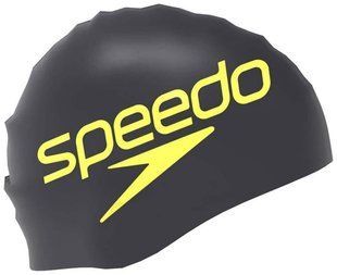 Шапка для плавання Speedo SLOGAN PRT CAP AU/AF/AM чорний Уні One Size 8-0838509951 фото