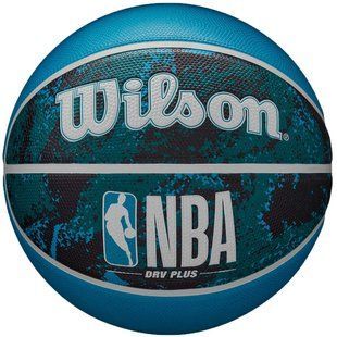Basketball ball Wilson NBA DRV PLUS VIBE BSKT Black/Blue size 7