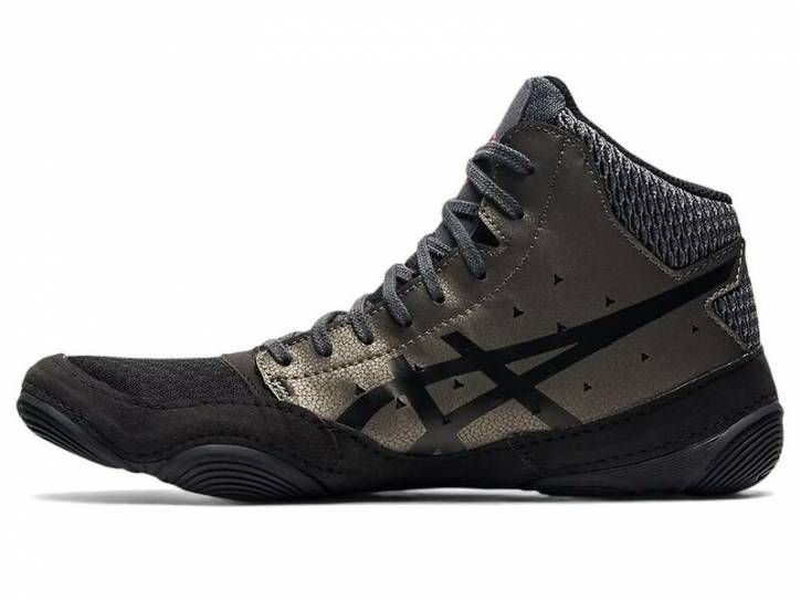 ASICS Snapdown 3 wrestling/boxing shoe size EUR33/US3/UK3/21cm  Black/Gunmetal